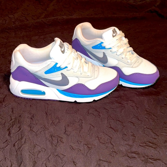 Nike Shoes - Nike air max white purple and blue great condition Nike air